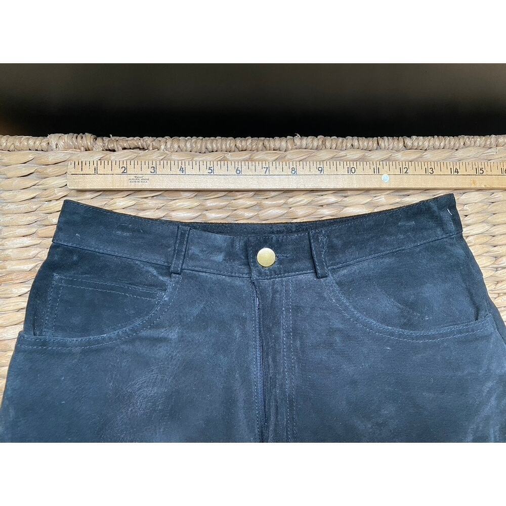 Vintage Suede Leather Pants - Picture 2 of 6